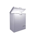Bilton Horizontal Deep Freezer 180 Liters, Aluminum Interior - Light Silver - ES180 Standard